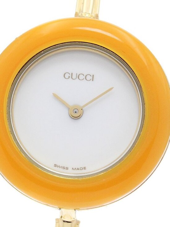 GUCCI Change bezel 11/12.2 White Dial Quartz Ladies Watch_948813 main image 6